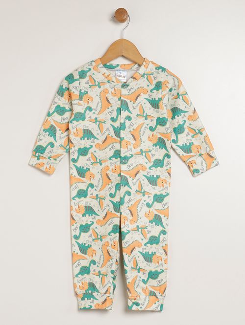 Macacão Soft Infantil Para Menino - BEGE