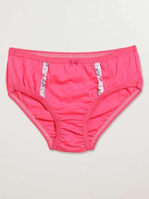 Calcinha Infantil Para Menina - Rosa Pink