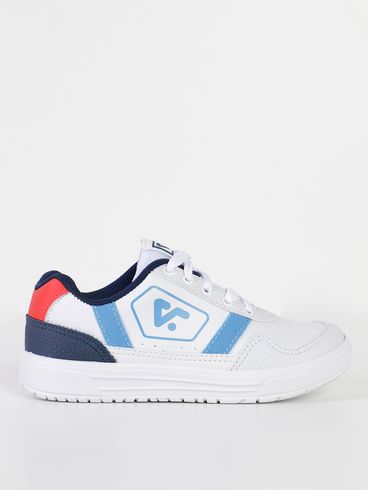 Tênis Juvenil Para Menino - BRANCO/AZUL