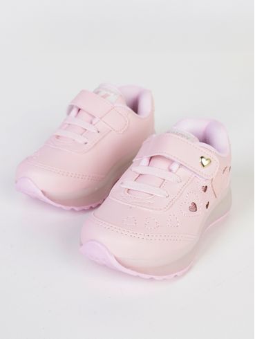 Tênis Led Infantil Para Menina - ROSA