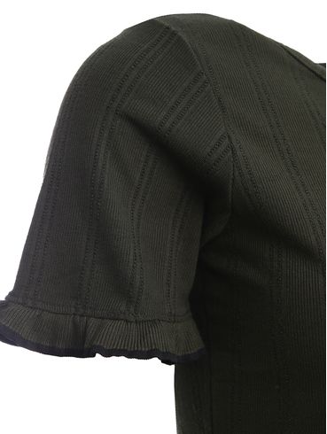 Blusa Manga Curta Feminina VERDE