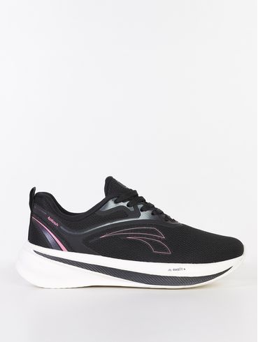 Tênis Esportivo Kolosh Feminino PRETO/LILAS