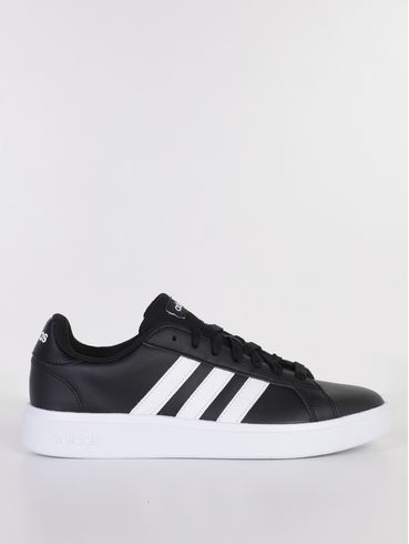 Tênis Grand Court Base 2.0 Adidas Feminino PRETO/BRANCO