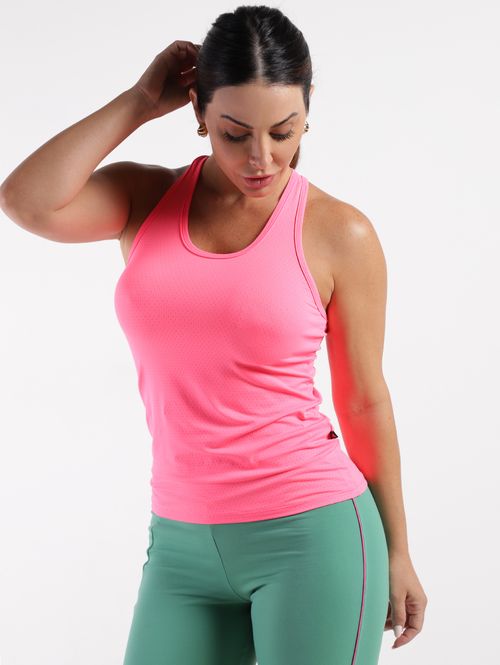 Blusa Regata Esportiva Feminina ROSA