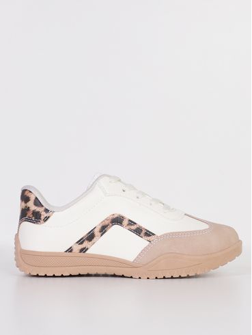 Tênis Juvenil Para Menina - OFF WHITE/BEGE