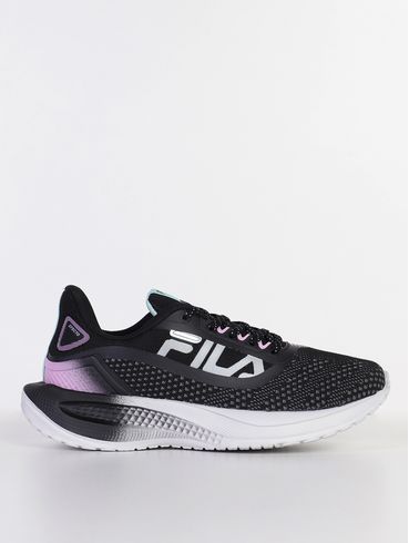 Tênis Esportivo Efecto Fila Feminino PRETO/LILAS