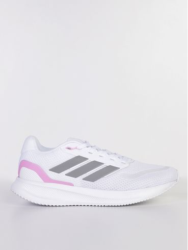 Tênis Corrida Runfalcon 5 Adidas Feminino BRANCO/ROSA