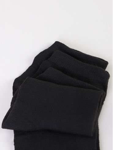 Kit Com 03 Meias Masculina PRETO