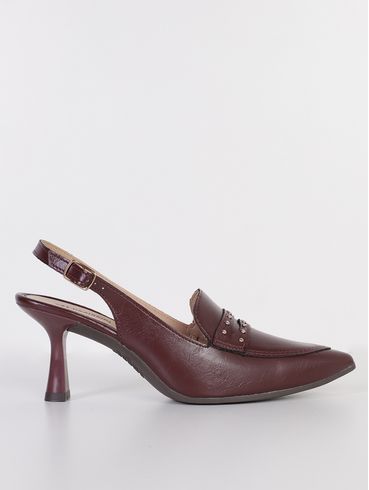 Sapato Slingback Mississipi Feminino BORDO