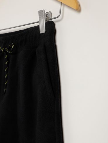 Calça Moletom Juvenil Para Menino - PRETO