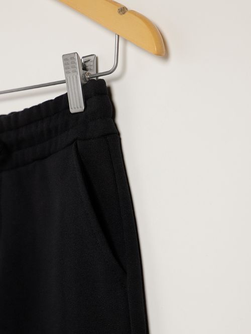 Calça Moletom Juvenil Para Menino - PRETO
