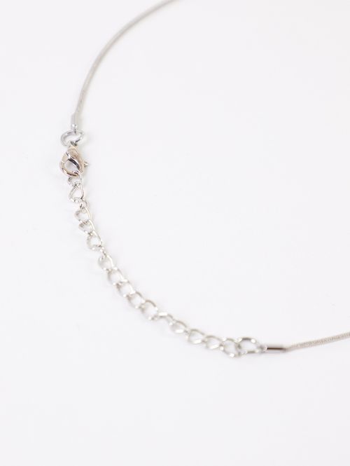 Colar Gravata Minimalista PRATA