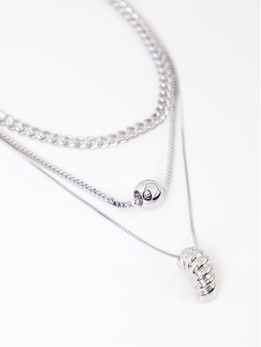 Conjunto Colar e Brinco PRATA