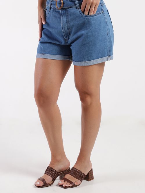 Short Jeans Feminino AZUL