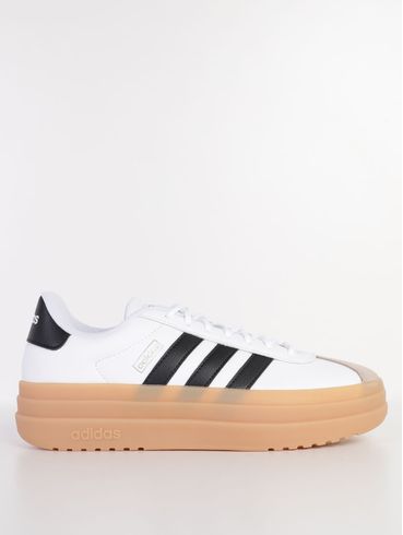 Tênis Casual VL Court Bold Adidas Feminino BRANCO/PRETO