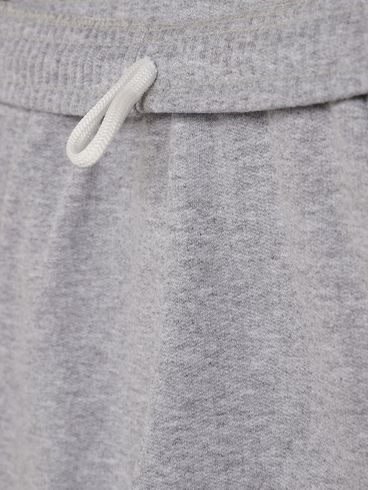 Calça Moletom Com Punho Infantil Para Menino - MESCLA