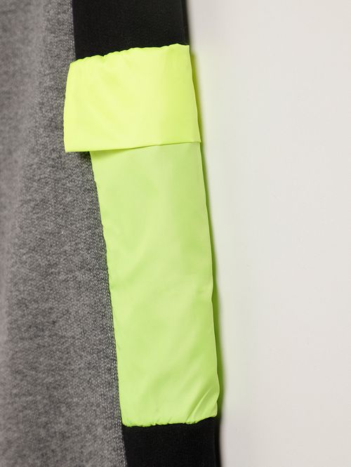 Conjunto Moletom Infantil Para Menino - MESCLA/CHUMBO