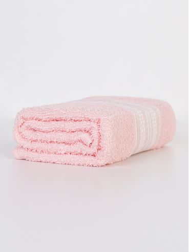 Toalha De Rosto Rubi Atlântica ROSA CLARO
