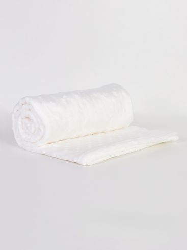 Manta Baby Atlântica Infantil Para Bebê - BRANCO