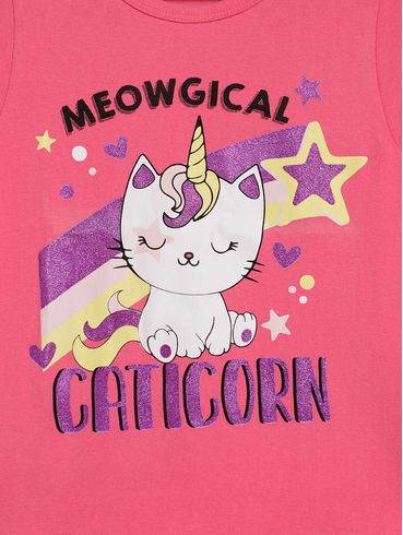 Blusa Manga Longa Infantil Para Menina - PINK