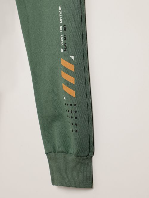 Conjunto Moletom Infantil Para Menino - VERDE