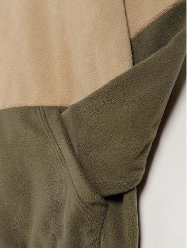Blusão Fleece com Capuz Infantil Para Menino - CAQUI