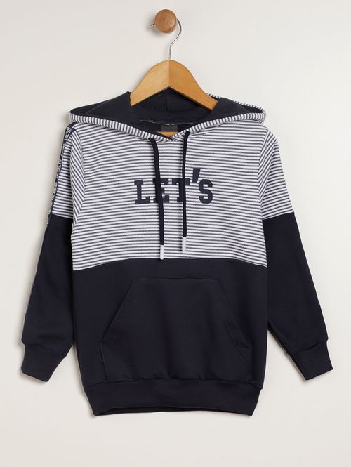 Moletom Infantil Para Menino - MARINHO