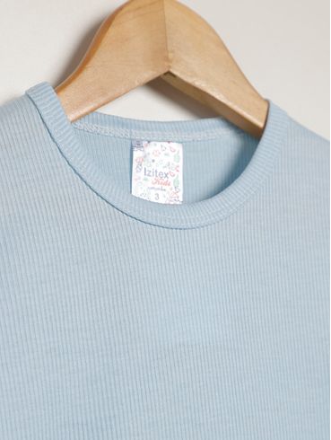 Pijama Longo Infantil Para Menino - AZUL