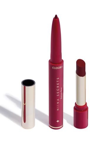 Batom Duo Perfect Match Vermelho Niina Secrets UNICO