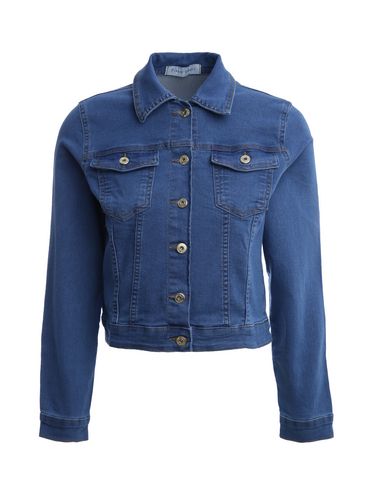 Jaqueta Jeans Feminina AZUL