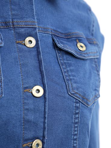Jaqueta Jeans Feminina AZUL