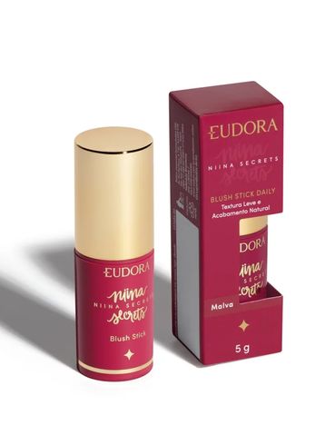 Blush Cremoso Stick Daily Malva Niina Secrets UNICO