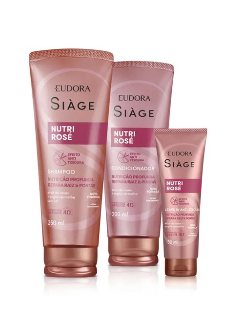 Kit Nutri Rosé Eudora Siàge UNICO