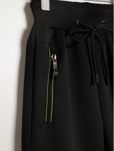 Calça Esportiva Kid+ Infantil Para Menino - PRETO