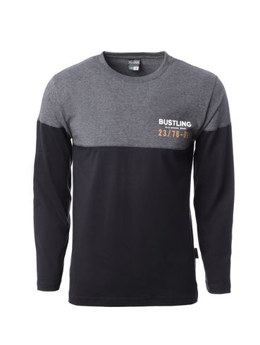 Camiseta Manga Longa Masculina PRETO/PRETO