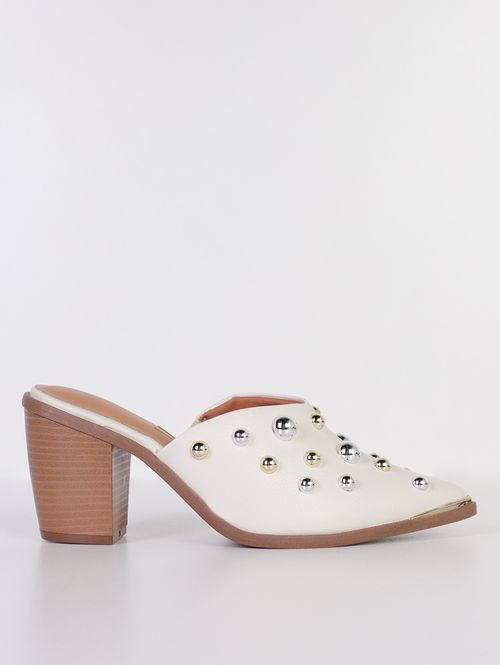 Mule Vizzano Feminino OFF WHITE