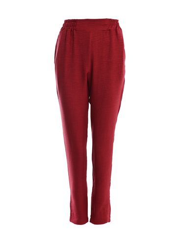 Calça Reta Alfaiataria Feminina TELHA