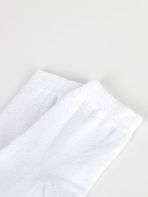 Meia Infantil Para Menino - BRANCO