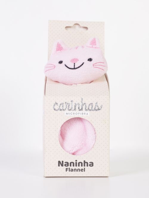 Naninha Com Prendedor Infantil Para Bebê - ROSA