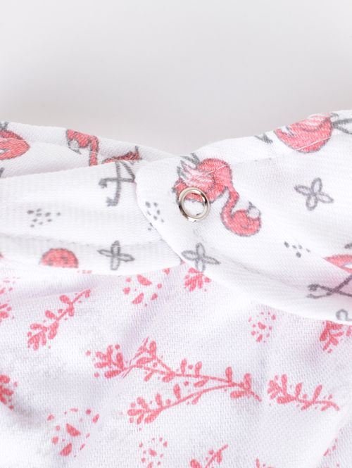 Babeiro Infantil Para Bebê - BRANCO