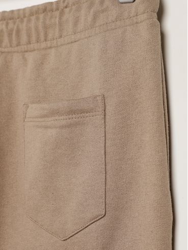 Calça Moletom Jogger Juvenil Para Menino - CAQUI