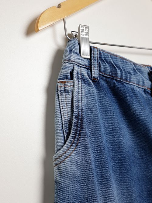 Calça Jeans Cargo Juvenil Para Menino - AZUL