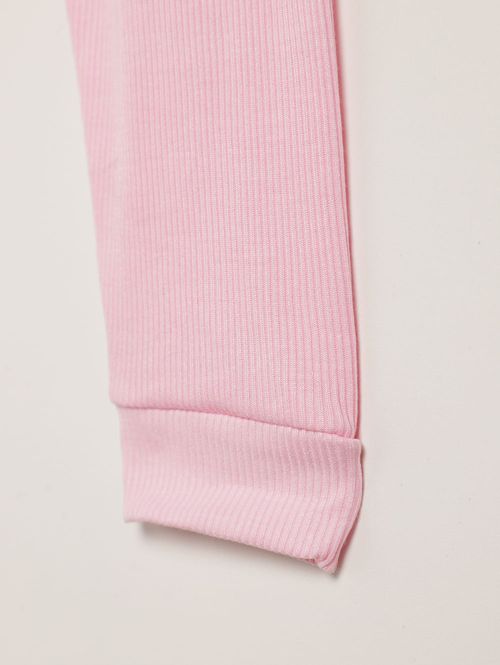 Pijama Longo Infantil Para Menina - ROSA