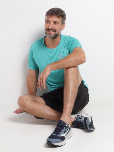 Camiseta Esportiva Action Dry  Masculina VERDE