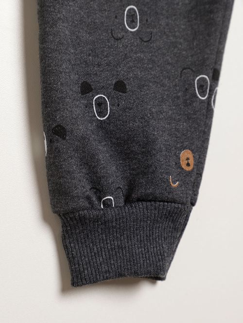 Conjunto Longo Infantil Para Bebê - BORDO