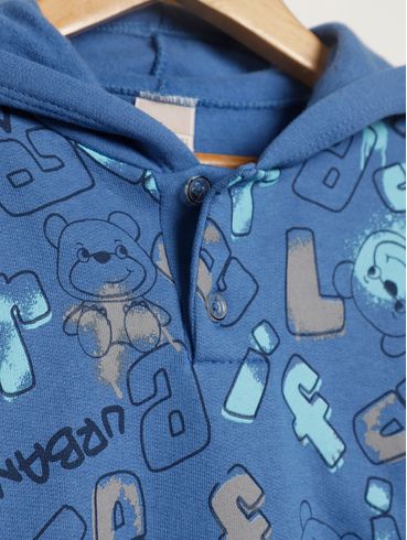 Conjunto Longo Infantil Para Menino - AZUL/MARINHO