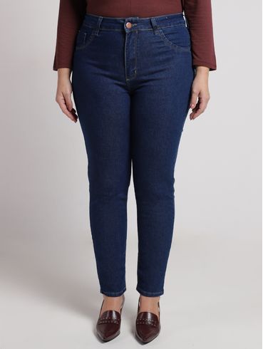 Calça Jeans Cigarrete Feminina AZUL
