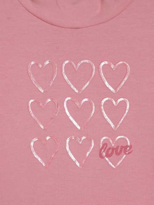 Blusa Manga Longa Infantil Para Menina - ROSA