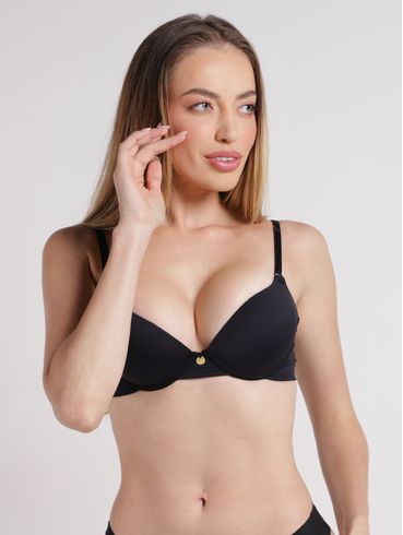 Sutiã Push Up Duplo Feminino PRETO