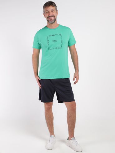 Camiseta Manga Curta Masculina VERDE